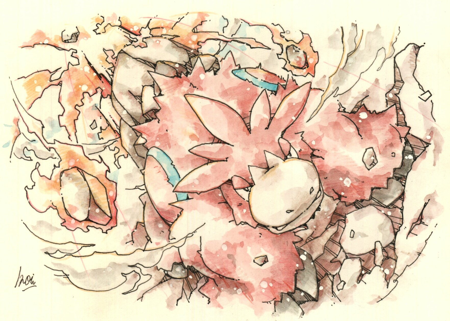Inori 今日のポケモン図鑑 ｎｏ ３４１ バクーダの ふんか T Co Kdzqwi7eq7 Twitter