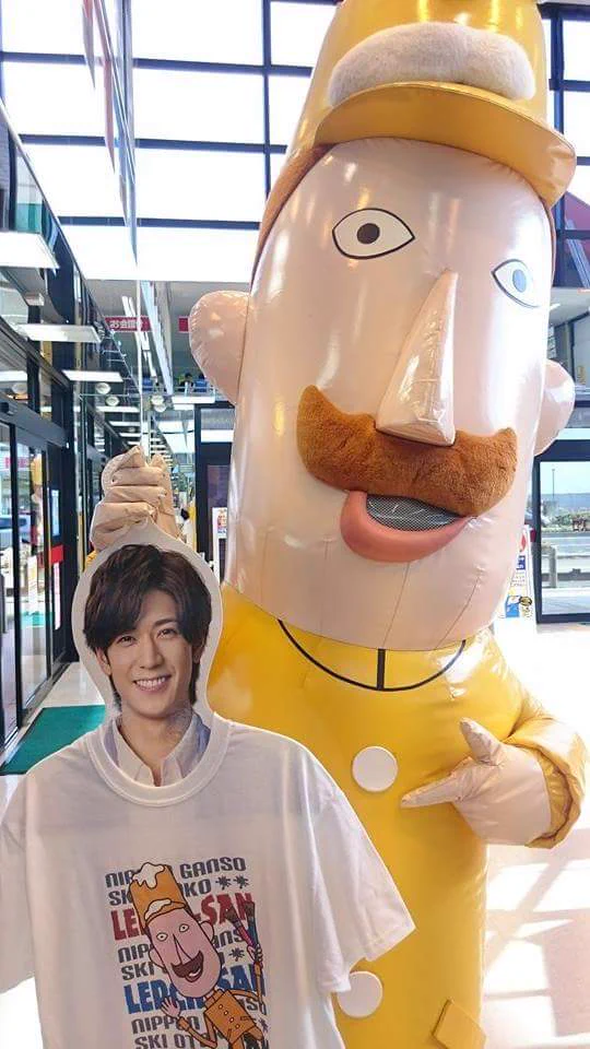 【ゆるキャラ】レルヒさん、裕翔君にイチオシTシャツをオススメするｗｗｗ