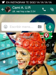 ChechuCai99's tweet photo. Tengo el teclado más hermoso del mundo! 
Tu Sonrisa Me Da Fuerza Pau❤❤💗 @Paulitadobom https://t.co/KLO0eW67Y1