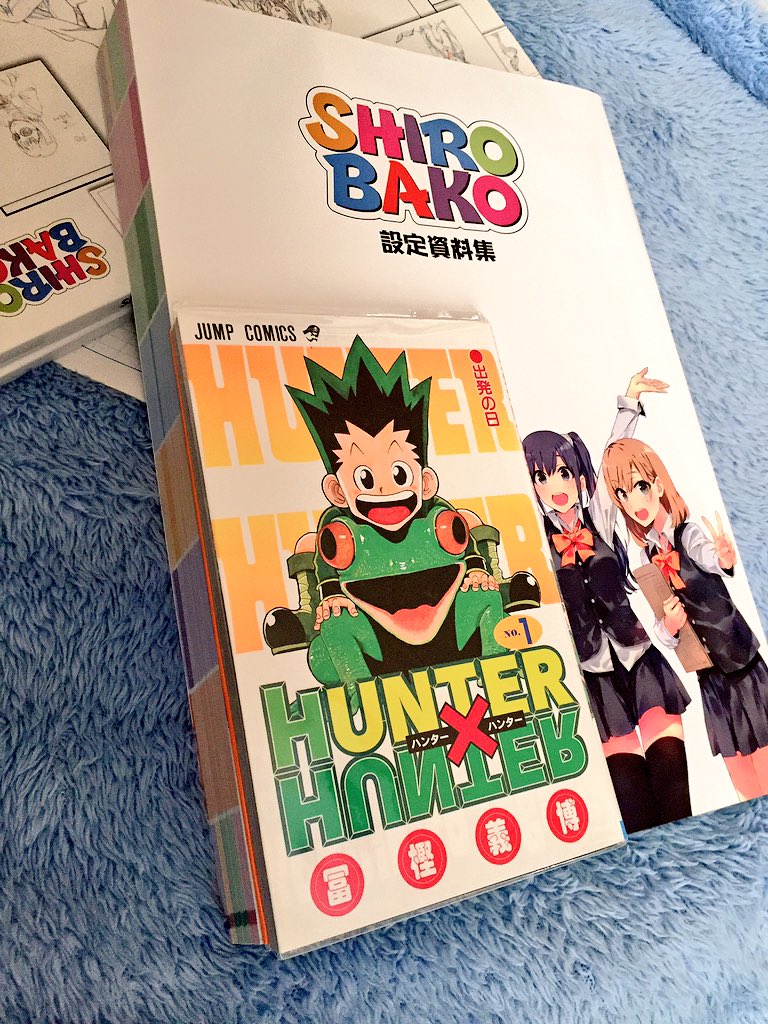 SHIROBAKOの設定資料集、原画集、ミニファンブックを無償で頂いて