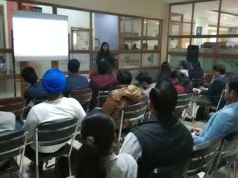 fromW2E's tweet photo. Arunima Shekhar sharing the key to hit #contentmarketing #W2EeventDec12 https://t.co/XUVsQm1Lrd