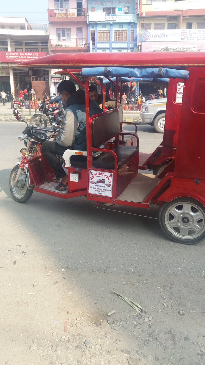 myholidaynepal's tweet photo. @kashishds these are very famous on Chitwan and Dhangadi now a days #Erikshwa https://t.co/utXzSWgJzk