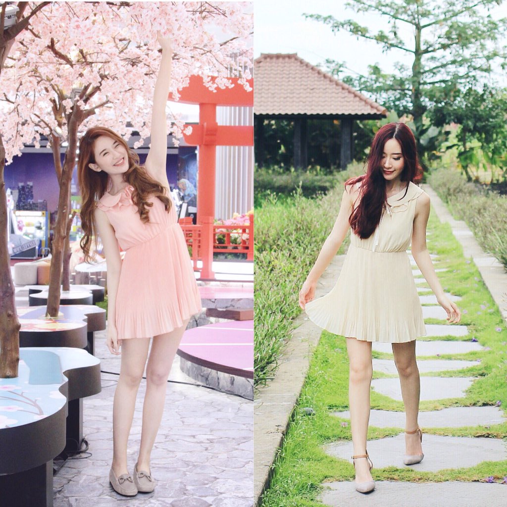GOWIGASA's tweet photo. TODAY ONLY: Tiffany Bow Pleated Dress got 50% OFF! Grab yours now at https://t.co/fGrGNS8i1l 😘😘 https://t.co/NTdDJQBNhD