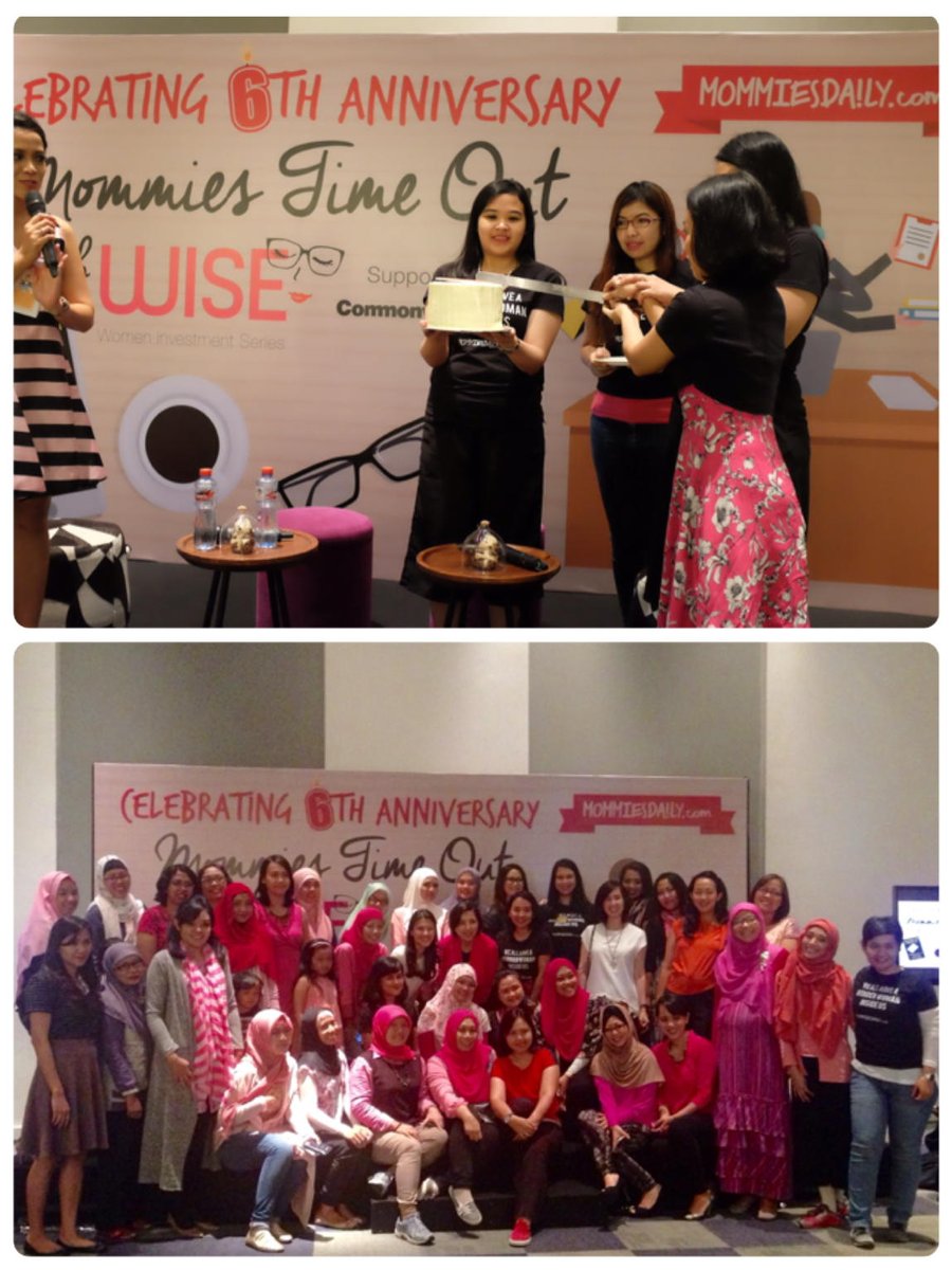 nasamarello's tweet photo. yeeaayyy selesai sudah MD 6th Anniversary bersama WISE by Commonwealth Bank hari ini 🎉🎉
#MD6thAnniversary https://t.co/aVEVJHn27h