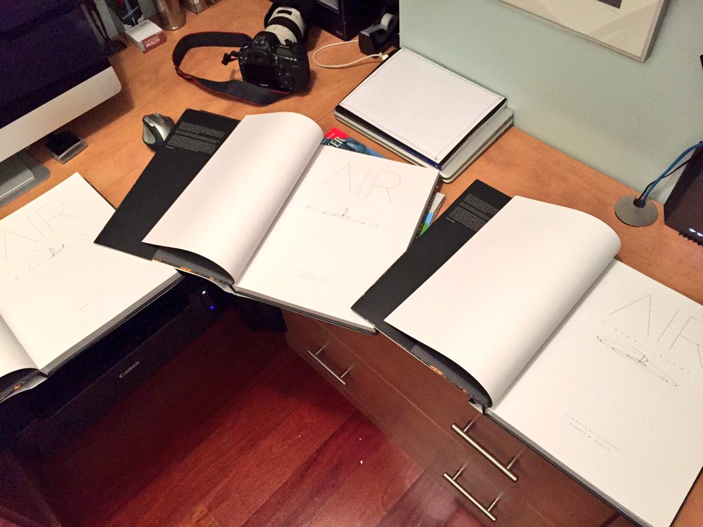 So nice he signed it thrice! Thanks again <a href="/vincentlaforet/">Vincent Laforet</a> <a href="/LaforetAIR/">The AIR Project</a>. Beyond excited that order #00100 became real