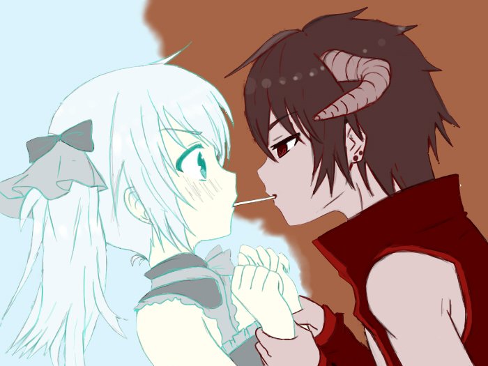 anime angel and demon base anime angel and demon base