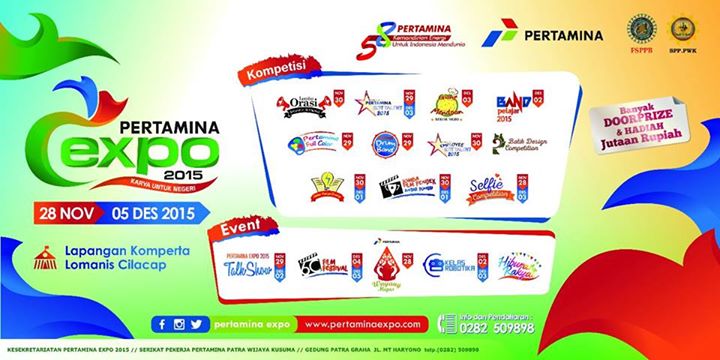 Hai sobat expo!penasaran siapa aja para pemenang all competition Pertamina Expo 2015?check goo.gl/VVRbXP