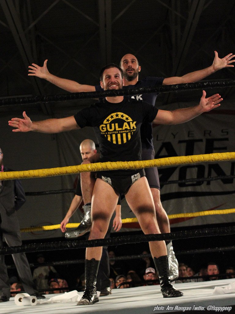 happypeep's tweet photo. Drew Gulak took on MASADA, the man he beat for the CZW title and it was AMAZING!  @combatzone #RoadtoCOD https://t.co/vo89pt46gT