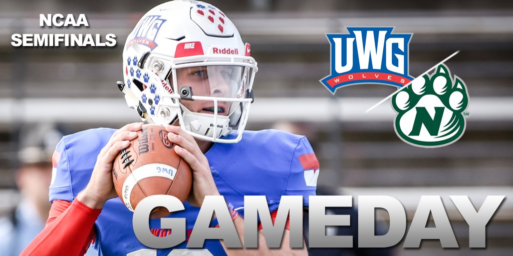 UWGAthletics's tweet photo. It's gameday, Wolves fans! The Wolves are on ESPN3 at 3:30 pm EST taking on NW Missouri St. in the NCAA Semifinals! https://t.co/VVTMMBFk5D