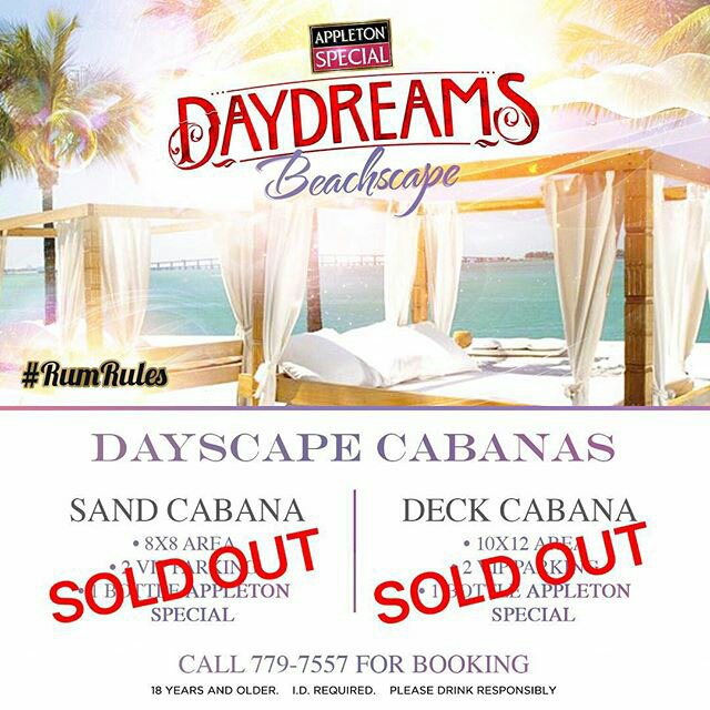EDirectJA's tweet photo. DAYDREAMS SOLD OUT #Dec20 @7thharbour #GetThere #AppletonSpecial #Daydreams #wrightimage @appletonestateja https://t.co/SLEeIz8tjb