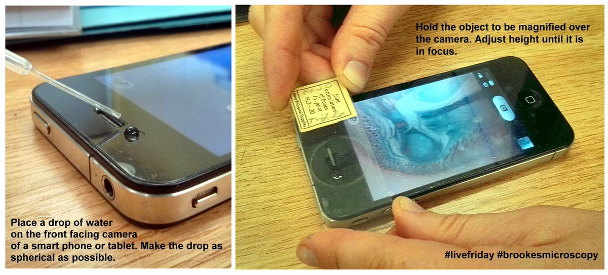How to make a smart phone microscope.