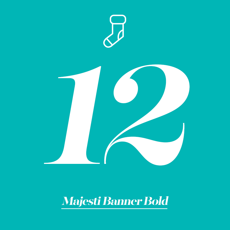 Everyone On Twitter Everyone Advent 25 Typefaces For