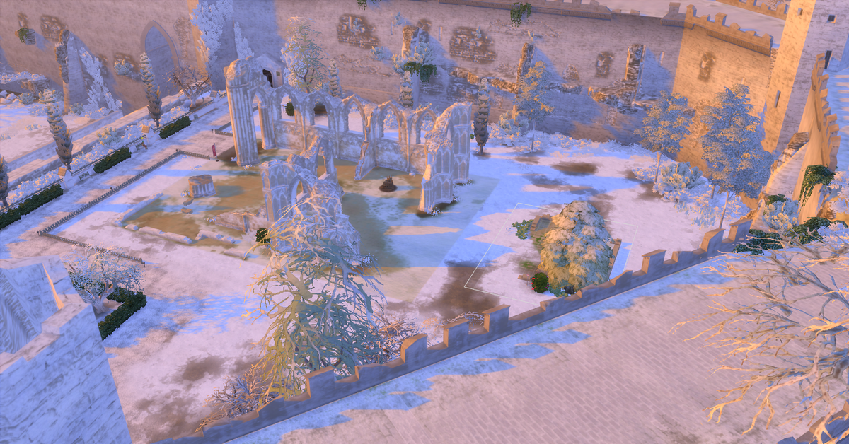 Sim_Cookie's tweet image. Welcome to the ruins! #snowmod update is coming!