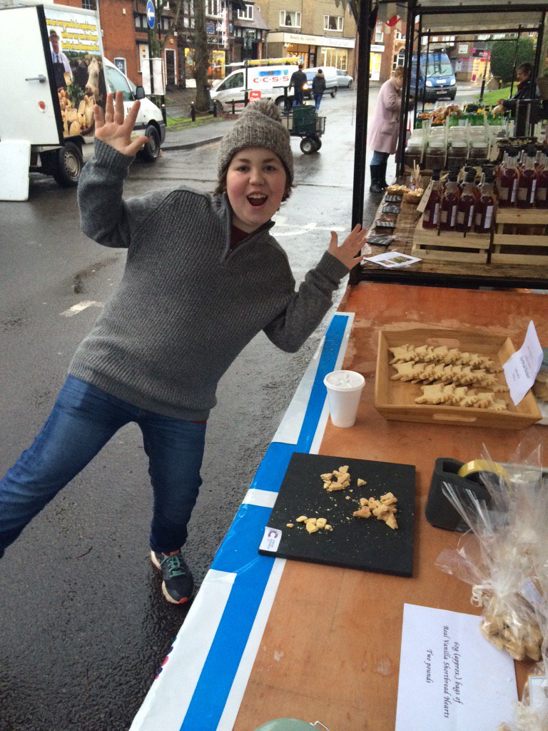 peter_hay's tweet photo. And the entrepreneur is shy &amp; bashful.., @VanillaSBCo @Kingsnortonfarm https://t.co/4lYVFPLp9p