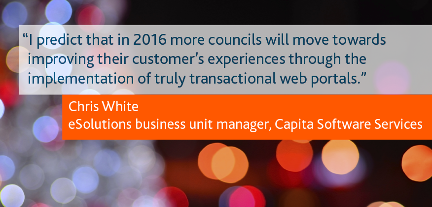 LocalGovMatters's tweet photo. Day 12 of 24: Chris White at Capita highlights his hopes for Local Govt in 2016 #CapitaCountdown #localgov https://t.co/zuJ1RtUBJg
