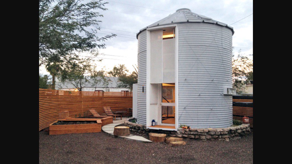 stephensharp82's tweet image. Reclaimed silo house