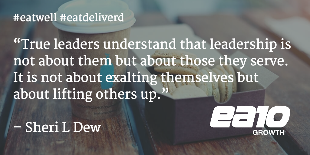 ea10kitchen's tweet photo. “True leaders understand that leadership is not about them but about those they serve... https://t.co/A8X4motapO
