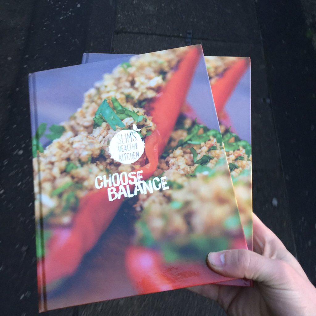 gregbradley1988's tweet image. Thanks to @Slimshk for their new cookbook.Time to dust off the apron... #choosebalance