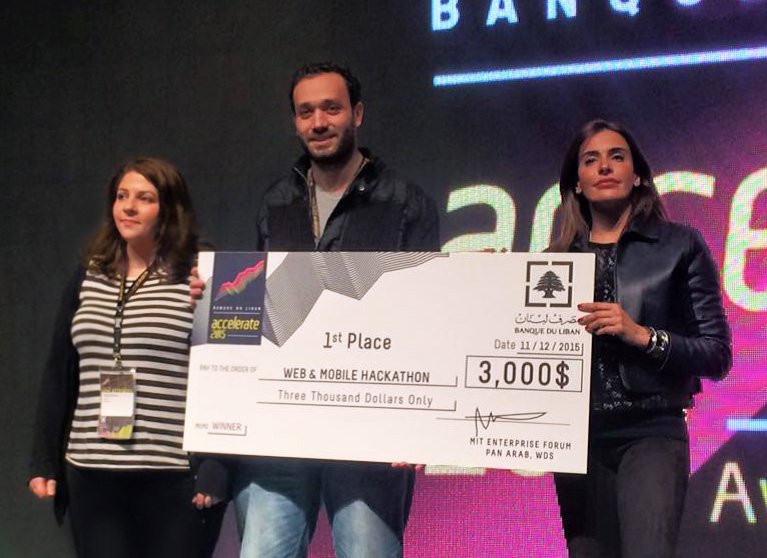 BuildWithGhada's tweet image. Last night was epic! We won the first prize at the web &amp;amp; mobile #hackathon #bdlaccelerate