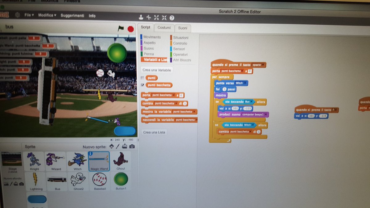 atedIctTicino's tweet image. #ated4kids #CoderdojoTicino #coding #HourOfCode @scratch  @gaspart grandi progetti per piccoli programmatori 😉