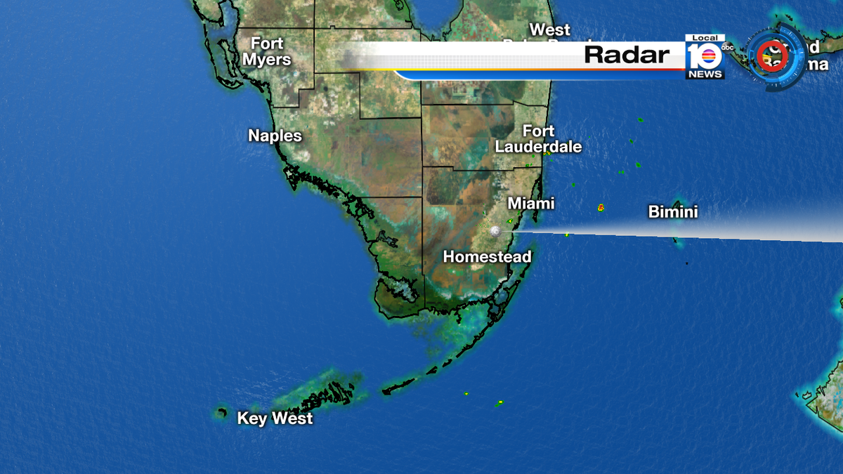 SATURDAY MORNING - An isolated shower along a NE breeze is expected early this morning. Otherwise, it's a nice start https://t.co/J64SuIp728