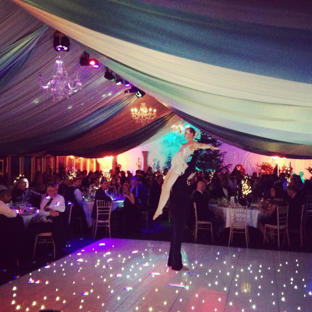 Trunkwell's tweet photo. The amazing acro fairies Helena & Andy entertaining our guests last night! #christmas #narnia #fairies #trunkwell https://t.co/5Sllj7uHSL
