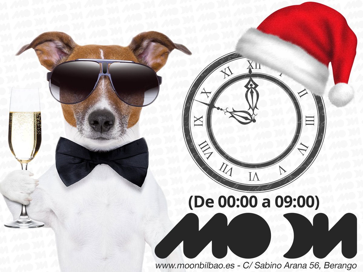 MoonBilbao's tweet photo. 🕑🎄HORARIO DE NOCHEVIEJA🕑🎄
Apertura: 00:00
Cierre: 09:00

Nueve horas de la mejor música, animación y buen rollo! https://t.co/oKon4S4RSD