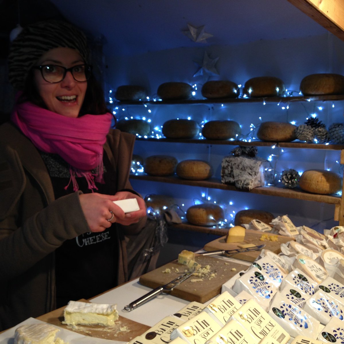 BathCheese's tweet photo. Last weekend of #bathchristmasmarket come and see us at our #Bath-Soft-Cheese stall https://t.co/SjYmTN3DJZ