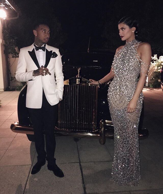 PostBadModa's tweet image. Tyga&amp;amp;Kylie. 🌹💥
