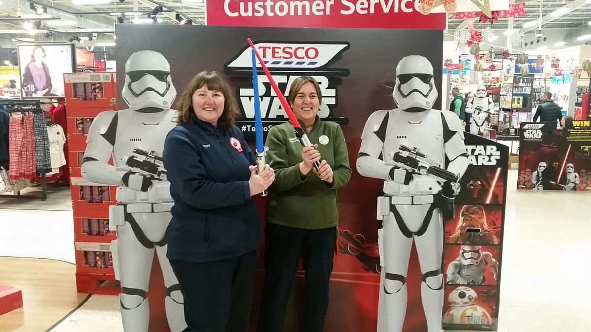 TescoExtraNotts's tweet photo. The force is strong in Nottingham Extra today... https://t.co/8e5RaiAYNn