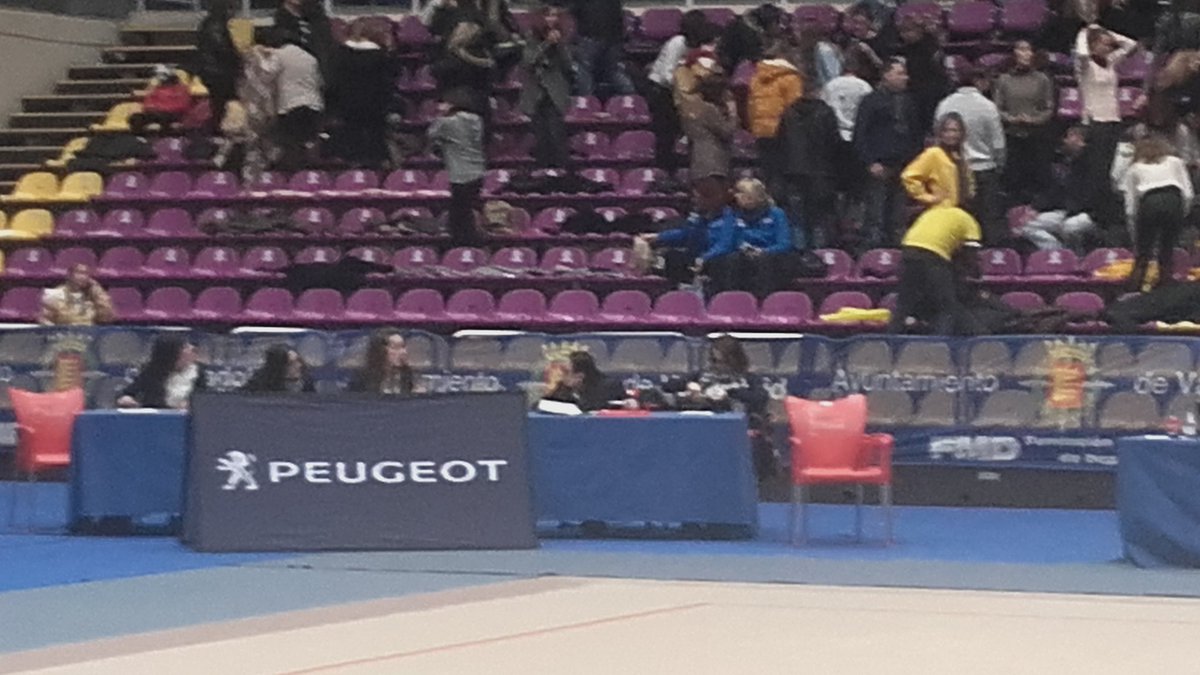 RitmicaNevada's tweet photo. Mucha suerte a nuestra entrenadora @MarthaAdamuz en sus prácticas como Juez Nacional en el Campeonato de España 😙💪👏 https://t.co/5tjtEk5T58