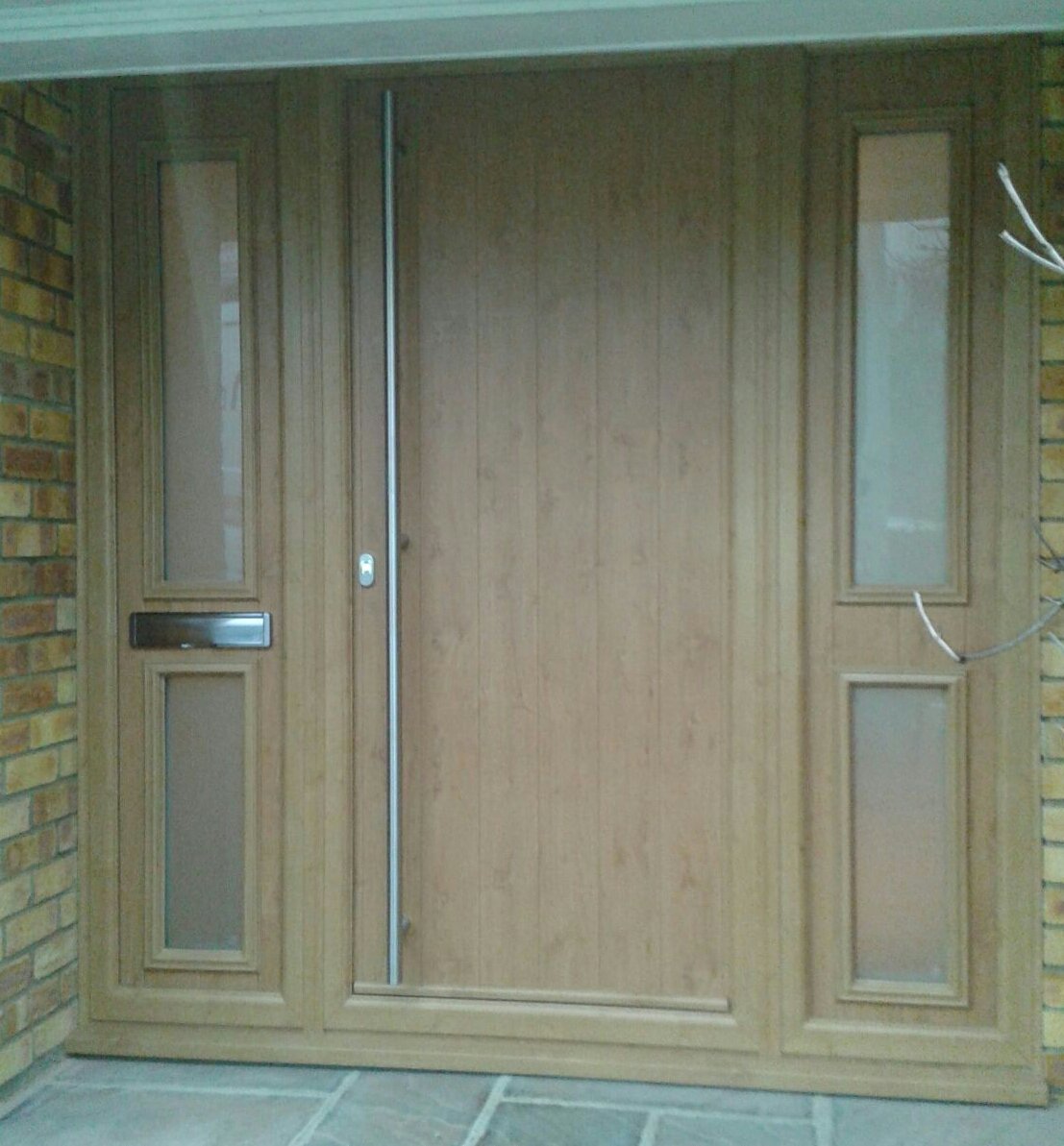 What a difference a door can make! Out with the brickwork and UPVC and in with this stunning <a href="/SolidorLtd/">Solidor</a> creation