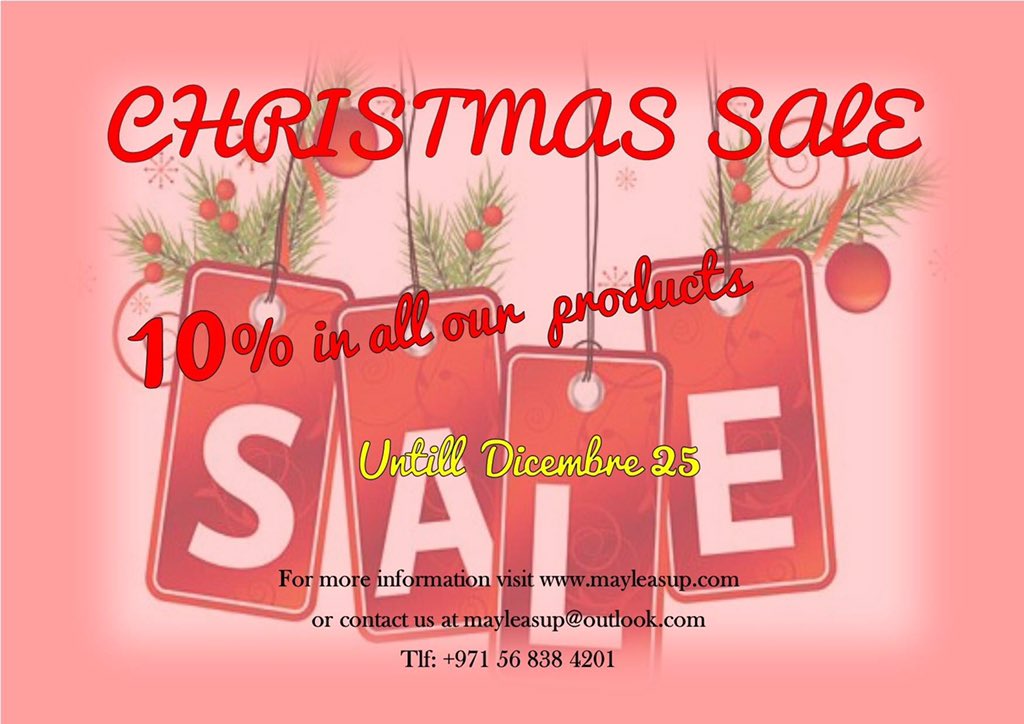 Christmas is here! And with it a 10% discount in all our products! #mayleaboards #board #paddleboard #standuppaddle