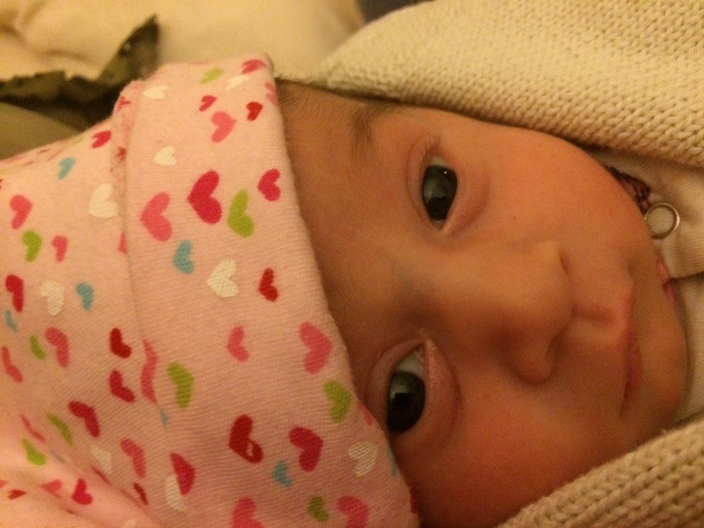 Dannawest1's tweet photo. My daughter Emma Rose born Halloween, 2015 https://t.co/5mFH9uf7fL