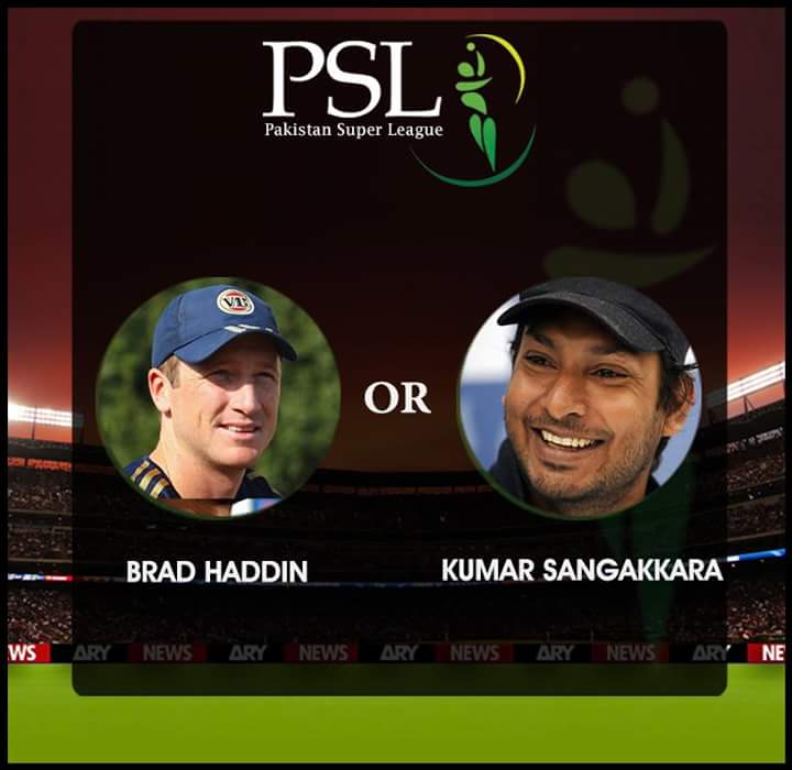 KarachiKingsARY's tweet photo. Brad Haddin or @KumarSanga2 ? #ARYKarachiPSL https://t.co/wWzeXiHxmH