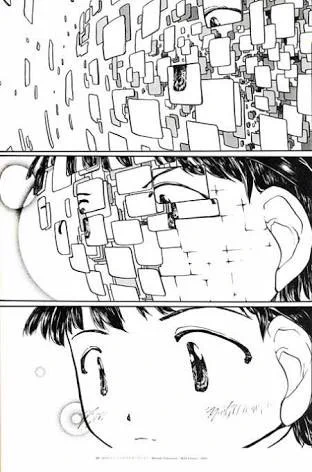 ゼロ年代サブカル漫画のひとつの特徴として、「<記号的身体>を写実的に描く」表現の発明を挙げることができると思います。
具体的には、富沢ひとし先生や西島大介先生のような、「デフォルメされたキャラクターがバラバラになる」表現のことです。 