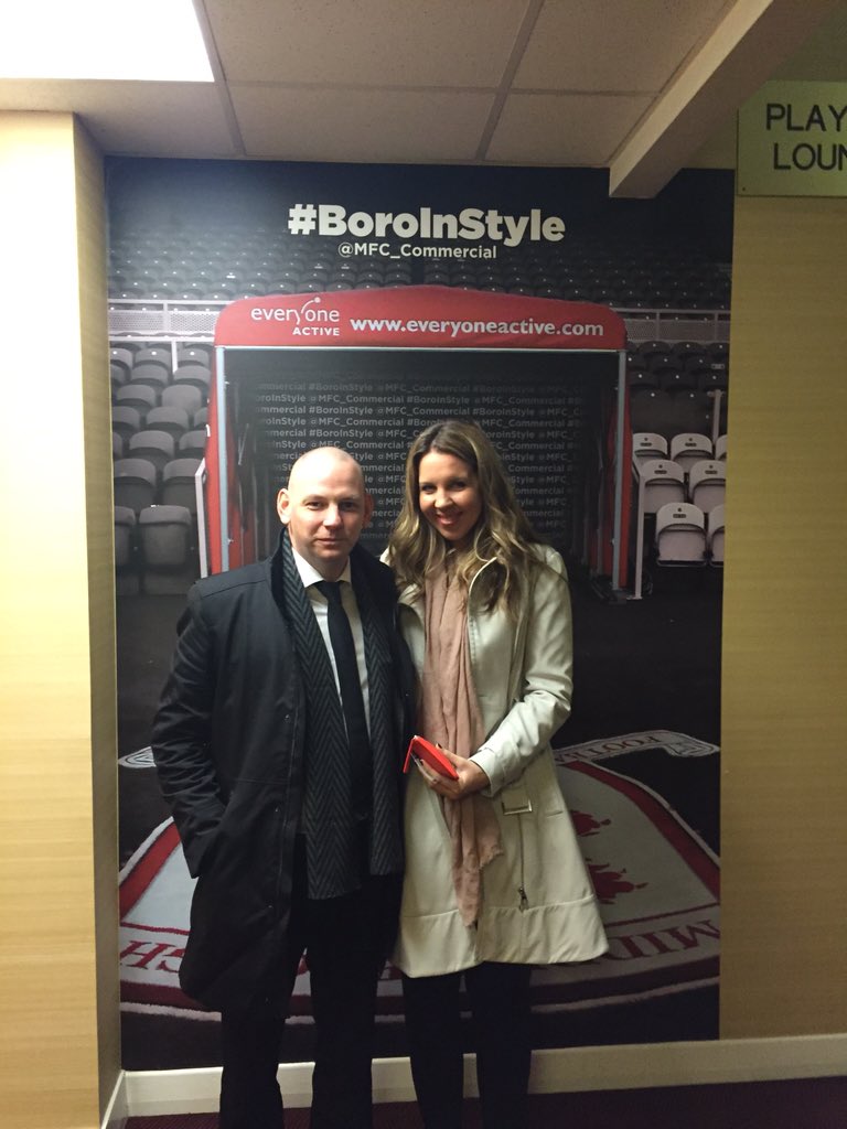 Carleighswinn's tweet photo. @MFC_Commercial #boroinstyle https://t.co/lWMweKMI7m