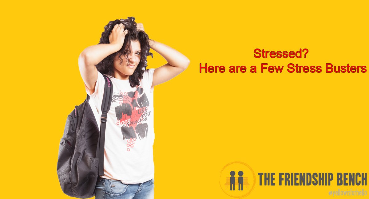 Effective Stress Management Techniques :- 
thefriendshipbench.org/tips-for-deali…
#Yellowisforhello #TimeToShare