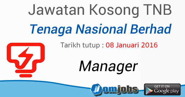 jawatan's tweet photo. Jawatan kosong TNB - Tenaga Nasional Berhad Jobs 2016 #jawatantnb #tnbjobs
https://t.co/cEW4J2XhFe https://t.co/RFXutElEY4