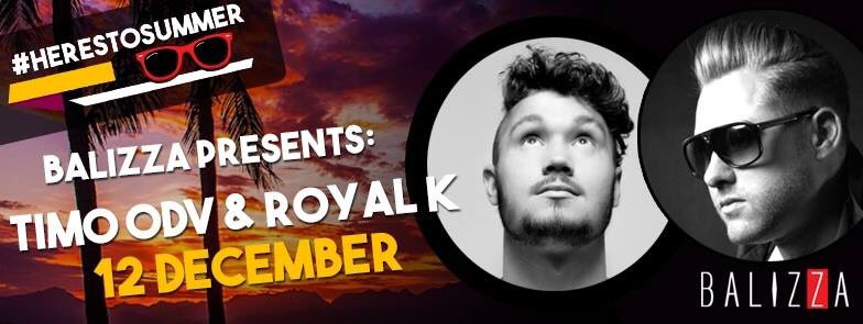 Big one out at Balizza tonight! In the mix with <a href="/Djryanrainier/">Dj Ryan Rainier</a>, <a href="/TiMOODV/">TiMO ODV</a> and <a href="/DjRoyalK/">Kyle Alroy</a>! <a href="/ZZGroup/">ZZGroup</a> #HeresToSummer
