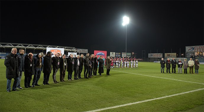 ClermontFoot's tweet photo. Guy Pigot, dirigeant emblématique du CF63, nous a quitté jeudi. L'ensemble du club tient à lui dédier cette victoire https://t.co/6yZn5u1a0c