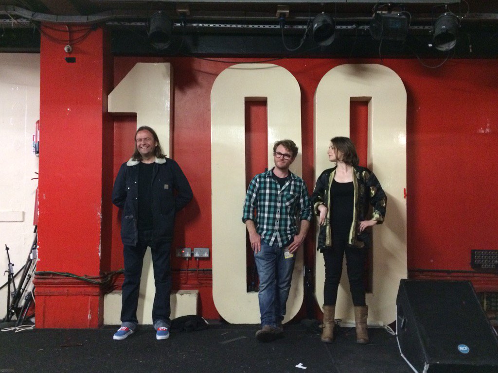 PreSleeper's tweet photo. Awesome time last night @100clubLondon with @MuteElephant @frankandws @ThePopguns @mikejoycedrums #100club https://t.co/cuEXuHpluh