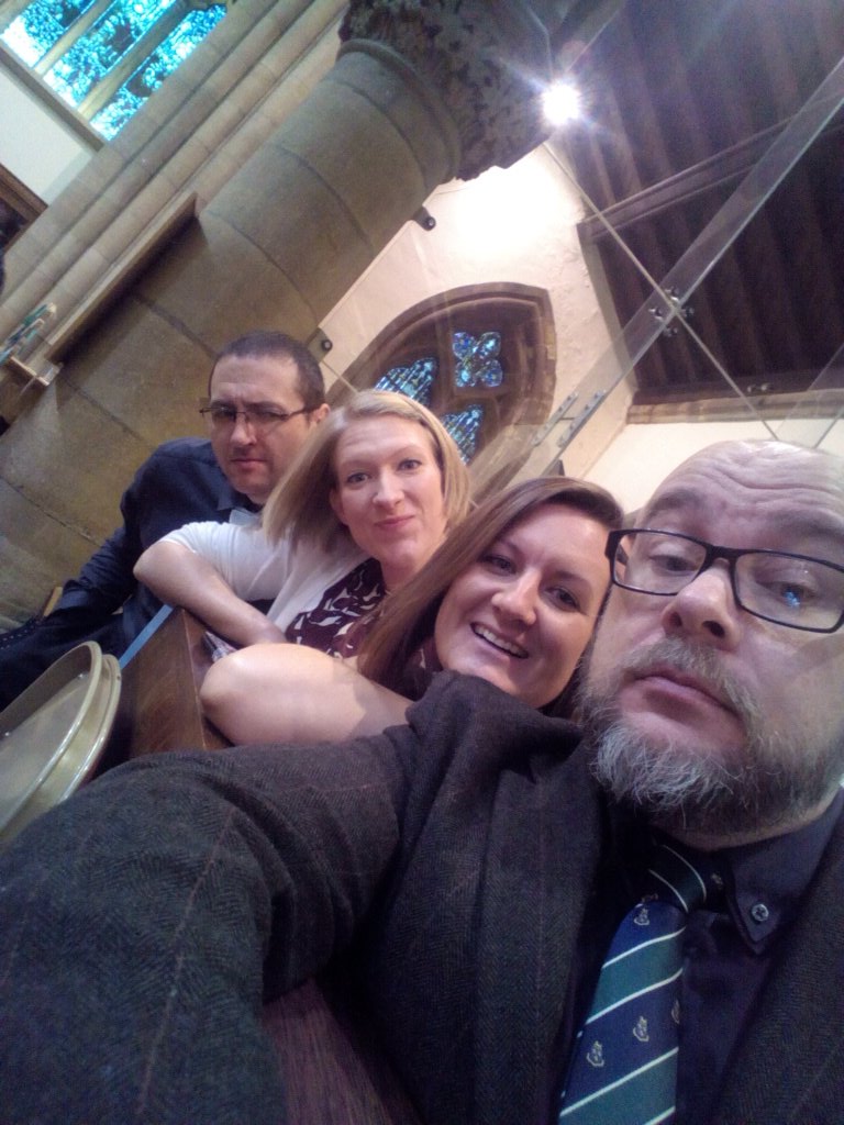 Wedding band shenanigans #edandcathy #wedding <a href="/nicerandspicer/">Marie-Claire</a> @RPSStevenson @sjhackshaw