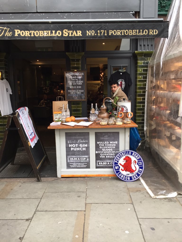 .<a href="/PaulGillan86/">Paul Gillan</a> is all wrapped up and ready to go, come and see him for some Hot Gin Punch at 171 Portobello Road!