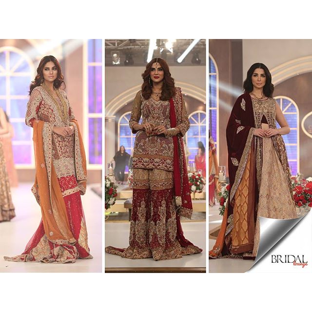 BridalLoungePk's tweet photo. #ShaziaKiyani took inspiration from #WilliamMorris for her line "Woven Dreams" @SabeekaImam @sunitamarshal1 #TBCW15 https://t.co/bHgoqUfOV0