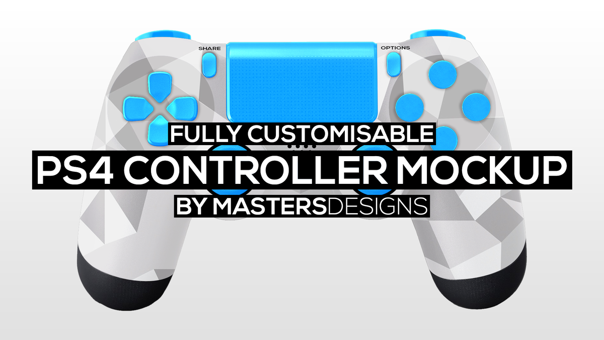 Download Masters On Twitter Realistic Ps4 Controller Mockup Psd Purchase Now For Just 4 99 Https T Co J9ytzo3tet Https T Co 9odrcefnvr