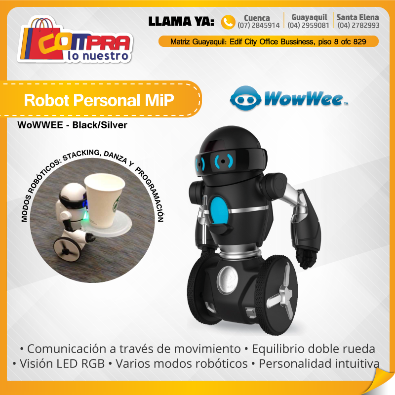 CompraLoNuestro's tweet photo. -Comunicación a través de movimiento
-Equilibrio doble rueda
-Visión LED RGB
-Personalidad intuitiva https://t.co/tIgxM6dWdO