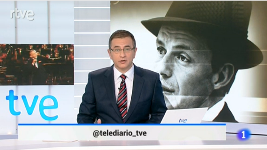 telediario_tve's tweet photo. Se cumplen 100 del nacimiento del cantante y actor Frank Sinatra https://t.co/XYO8jtscUX Es el cierre del #TD1FS https://t.co/9xT5S3O5wH