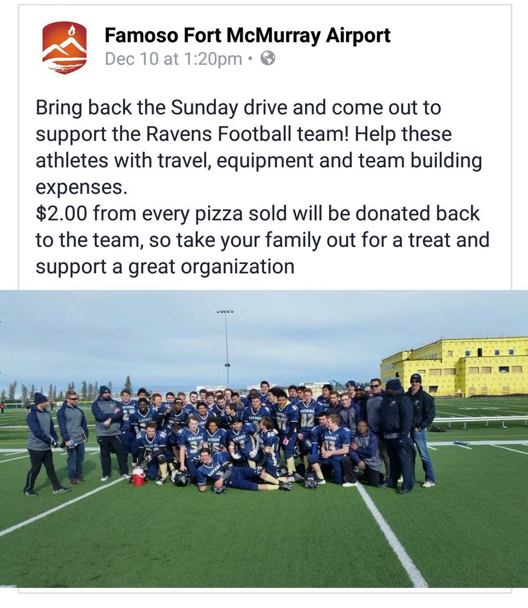 FidderLinda's tweet photo. @ftmacravens @snapdWB @FtMACCalendar @Events_YMM @MyMcMurray @slader111 @FortMacMonarchs #rmwb #football #ymm https://t.co/tumOY0zJIz