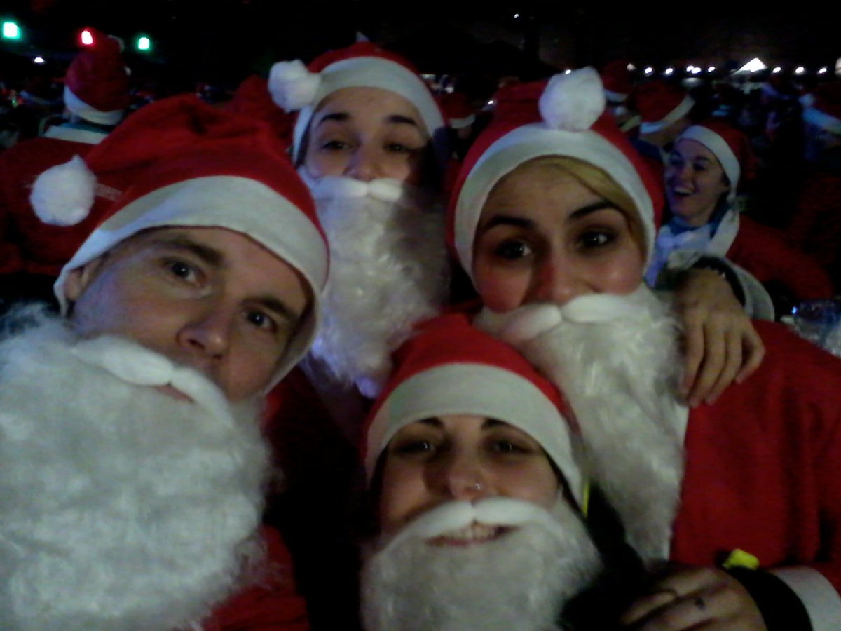 Createlli @ Santa run!